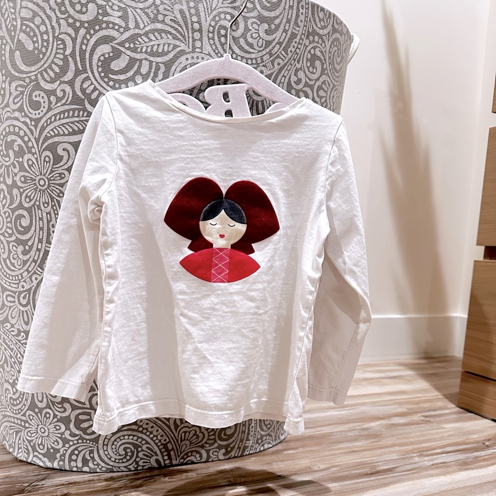 Jacadi Toddler Girl Tee 3T